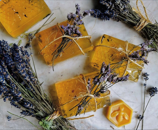 Bee Happy Hemp and Honey Soap