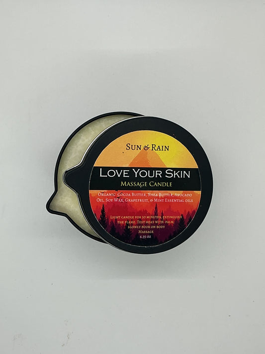 Love Your Skin Massage Candle