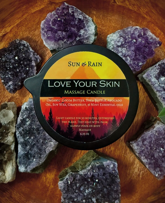 Love Your Skin Massage Candle